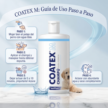 Cargar imagen en el visor de la galería, Coatex M Champú Dermatológico para Perros 250 ml | Vetplus
