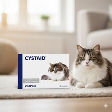 Cargar imagen en el visor de la galería, Cystaid 30 Cápsulas – Suplemento Urinario para Gatos | VetPlus
