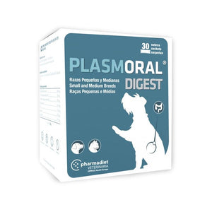 Plasmoral digest razas pequeñas y medianas 30 sobres.