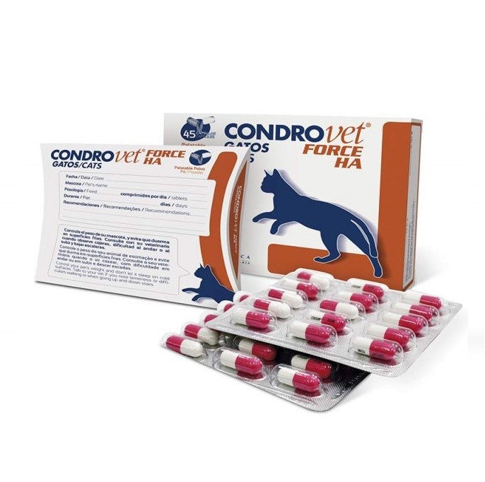 Condrovet force ha gatos 45 capsulas