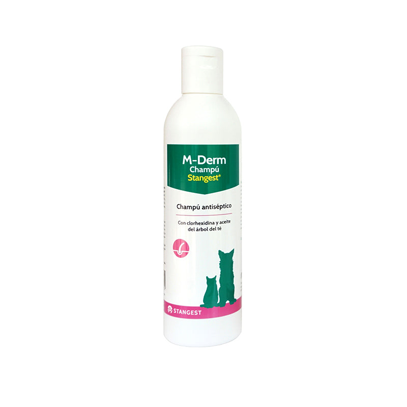 M-Derm Champú Antiséptico Perros y Gatos 250ml