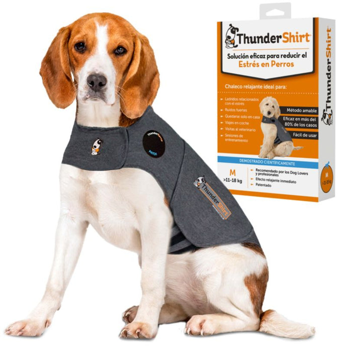 Thundershirt chaleco relajante para ansiedad perros talla M 11-18kg