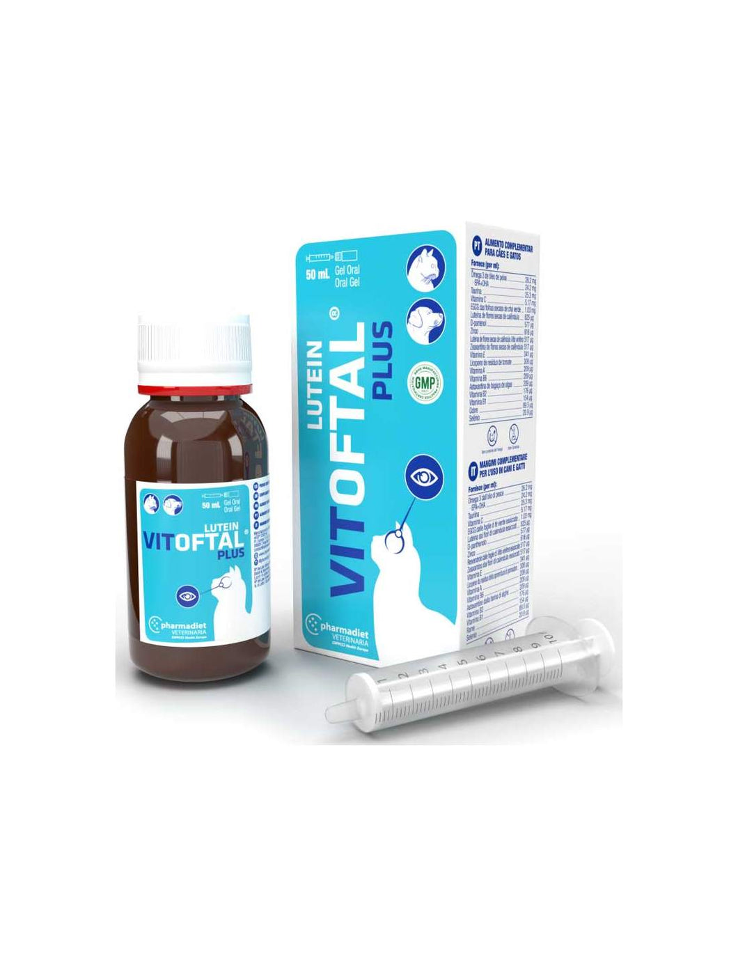 Vitoftal lutein plus gel 50 ml