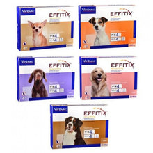 Laden Sie das Bild in den Galerie-Viewer, Effitix Pipetas Antiparasitarias para Perros | Fipronilo + Permetrina | 4 Pipetas
