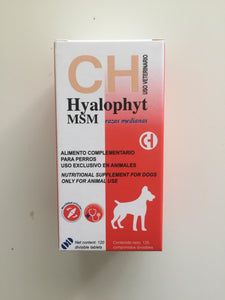 Hyalophyt razas medianas 30 comprimidos