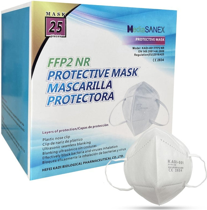 Mascarillas ultraprotección FFP2 blancas 