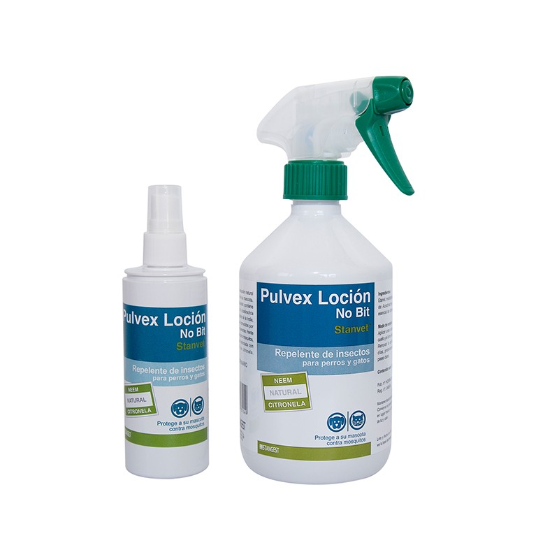 Pulvex locion repelente spray 125 y 500 ml 