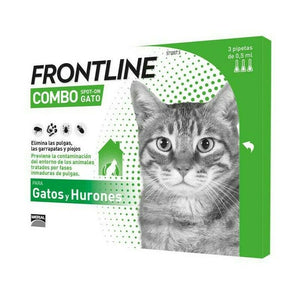 Frontline Combo Gatos 3 PIPETAS